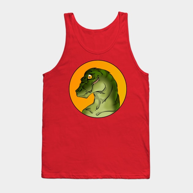 Sassy Rex Tank Top by GoonyGoat